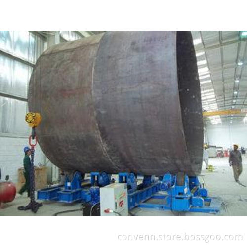 HGK Series Durable Hydraulic Fit-up Welding Rotator For Wel